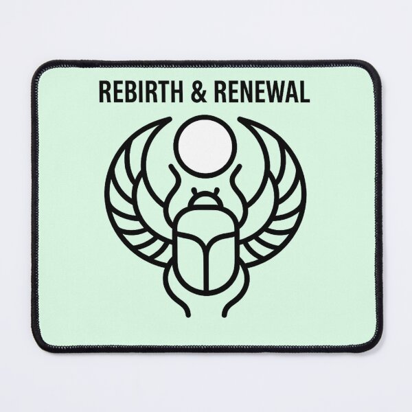 Item preview, Scarab Rebirth and Renewal | Ancient Egyptian Sacred Symbol Art designed and sold by Queen Cleopatra.