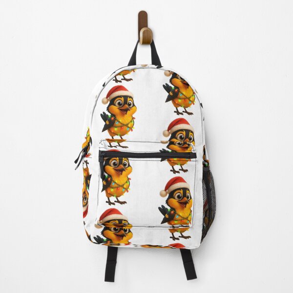 Item preview, Christmas Hooded Oriole Bird designed and sold by Sillytoe.