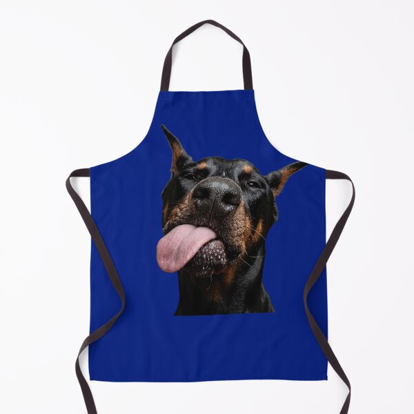 Item preview, Funny Derpy Doberman Tongue Out designed and sold by digitalbob60.