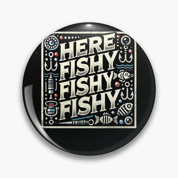 Item preview, Here Fishy Fishy Vintage designed and sold by SiarheiYur.