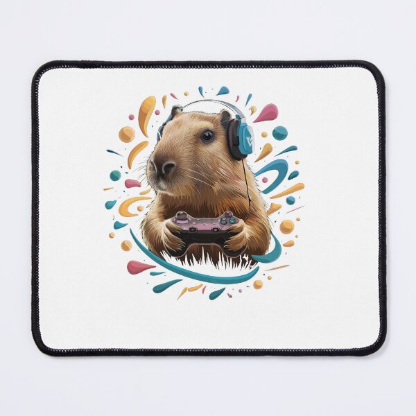 Item preview, Chill Capybara Headphones designed and sold by SiarheiYur.
