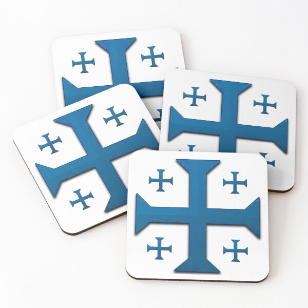 Item preview, Templar Cross Blue designed and sold by Normbot2000.