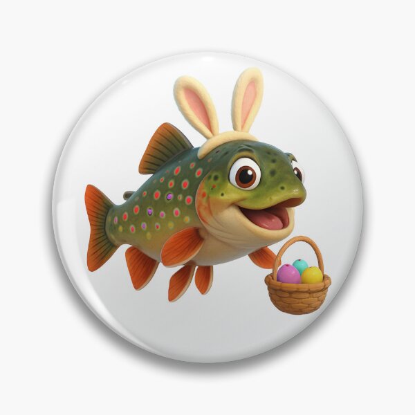 Item preview, Easter Brook Trout designed and sold by Sillytoe.