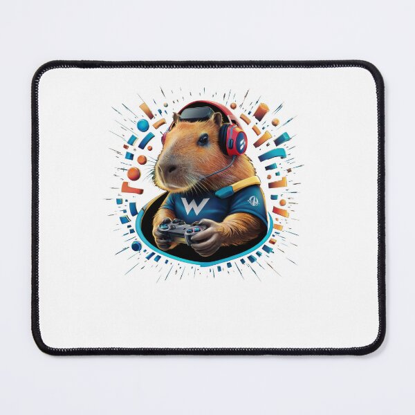 Item preview, Gaming Capybara Headphones designed and sold by SiarheiYur.