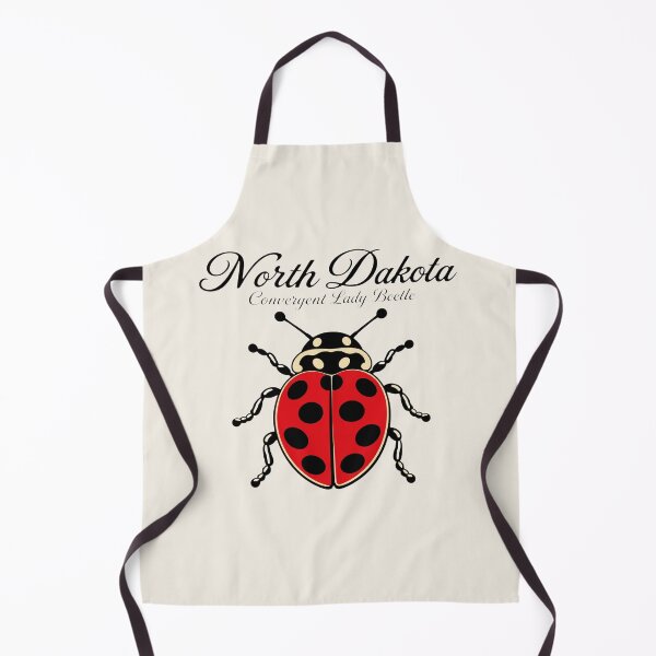 Item preview, North Dakota Convergent Lady Beetle Retro State Insect designed and sold by The-Drip-Studio.