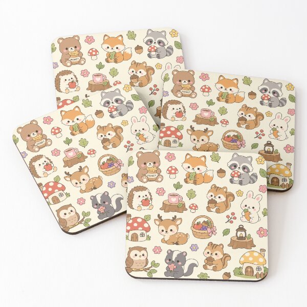 Item preview, Woodland Friends Mushroom Cottage Pattern designed and sold by Soft Berry Studio.