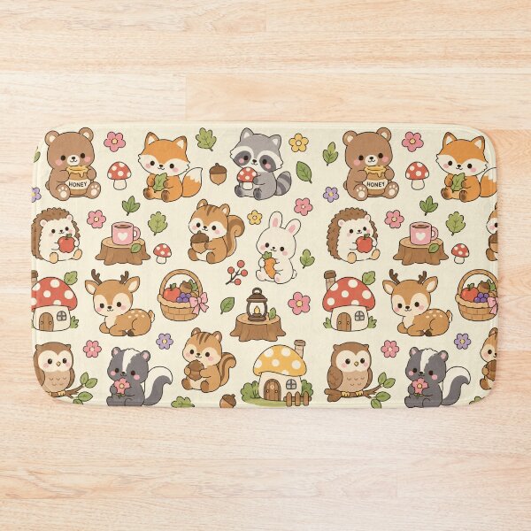 Item preview, Woodland Friends Mushroom Cottage Pattern designed and sold by Soft Berry Studio.