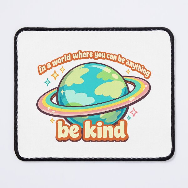 Item preview, In A World Where You Can Be Anything Be Kind designed and sold by LuveraxArt.