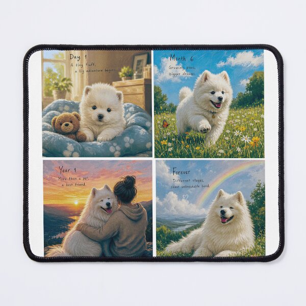 Item preview, Samoyed dog my companion designed and sold by JaN44Fotografia.