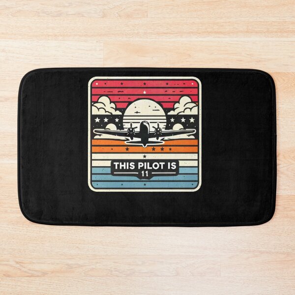Item preview, This Pilot Is Retro Badge designed and sold by SiarheiYur.