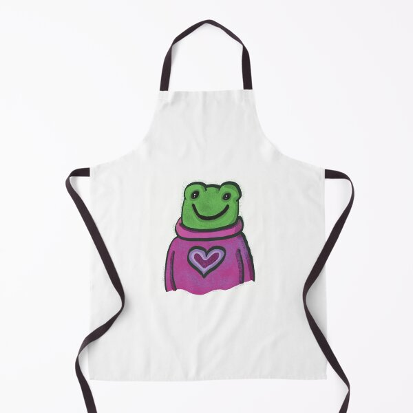 Item preview, Happy frog with his favourite sweater designed and sold by SombreroDoodles.