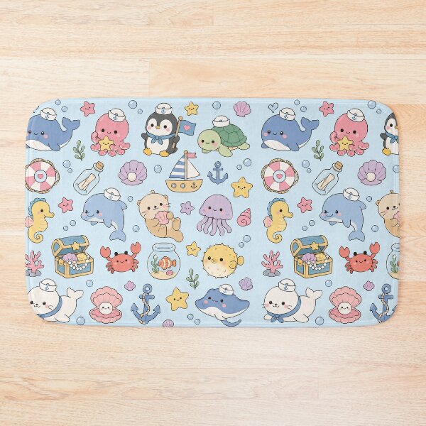 Item preview, Cute Ocean Friends Sailor Pattern designed and sold by Soft Berry Studio.