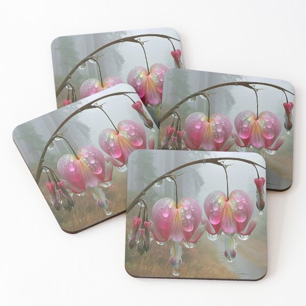 Item preview, The Misty Porcelain Hearts designed and sold by bloorose.