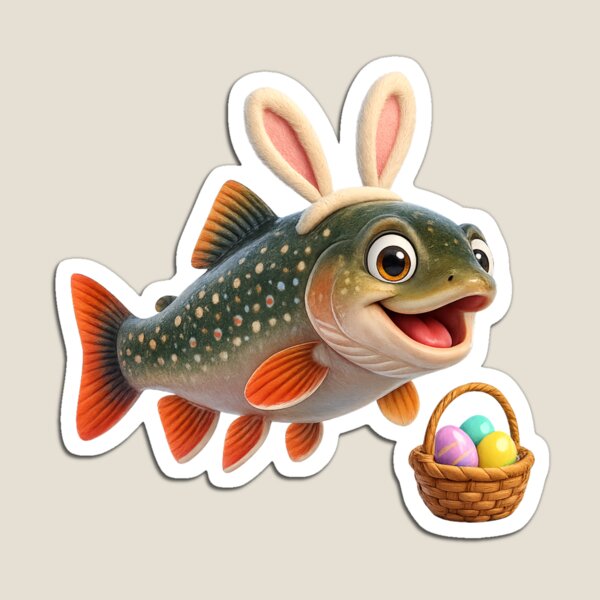 Item preview, Easter Bull Trout 2 designed and sold by Sillytoe.