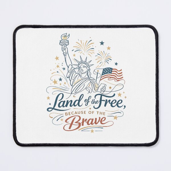 Item preview, Retro 4th of July Sunset USA Landmarks Vector T-Shirt Design designed and sold by Newthingzy.