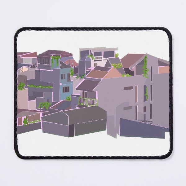 Item preview, a lil solarpunk village designed and sold by AlmostReady.