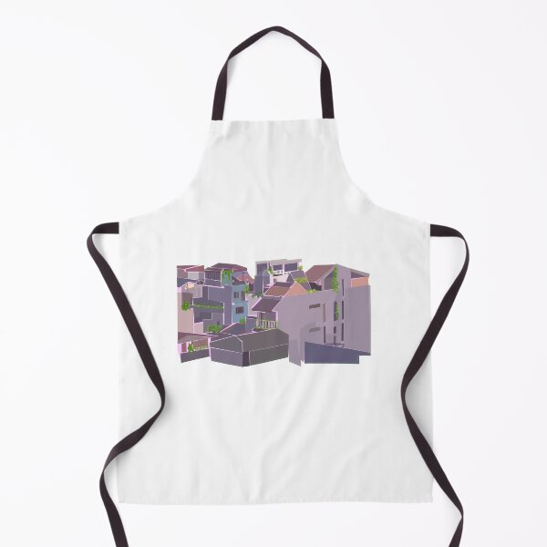 Item preview, a lil solarpunk village designed and sold by AlmostReady.