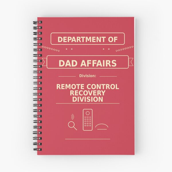 Item preview, Department of Dad Affairs Remote Control Recovery Division designed and sold by planetreynolds.