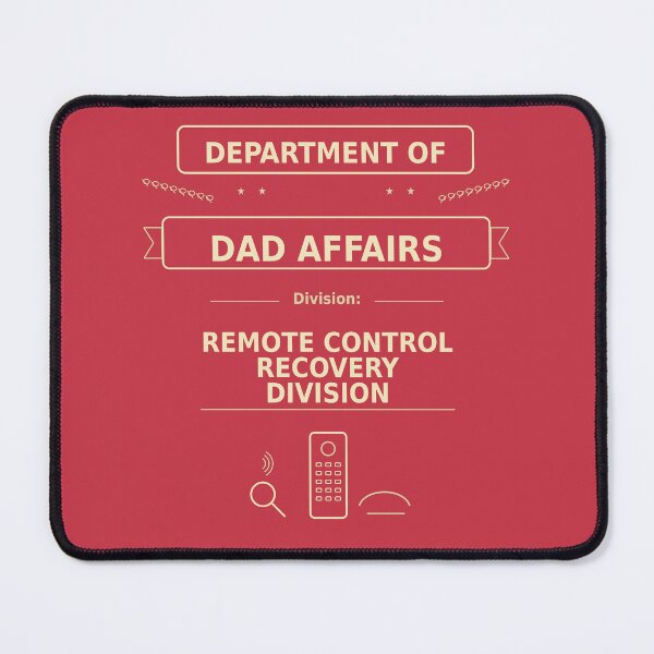 Item preview, Department of Dad Affairs Remote Control Recovery Division designed and sold by planetreynolds.