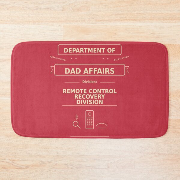 Item preview, Department of Dad Affairs Remote Control Recovery Division designed and sold by planetreynolds.