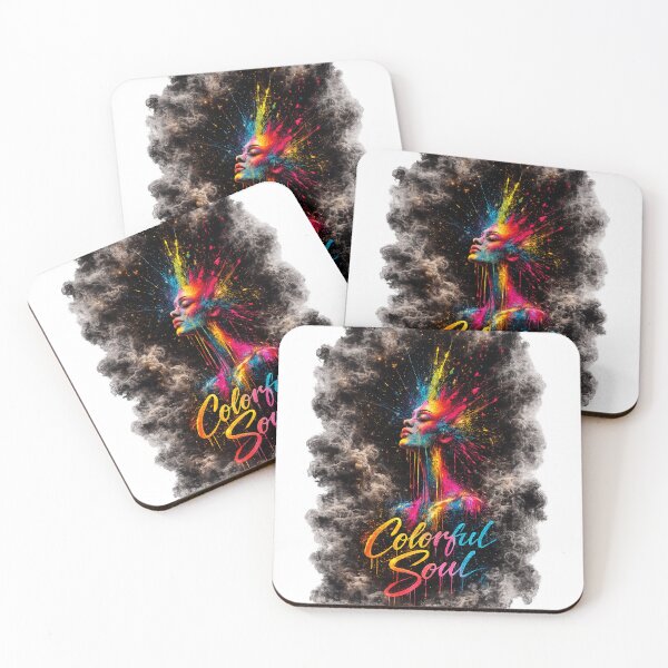 Item preview, colorful soul in modern art designed and sold by Trailora.