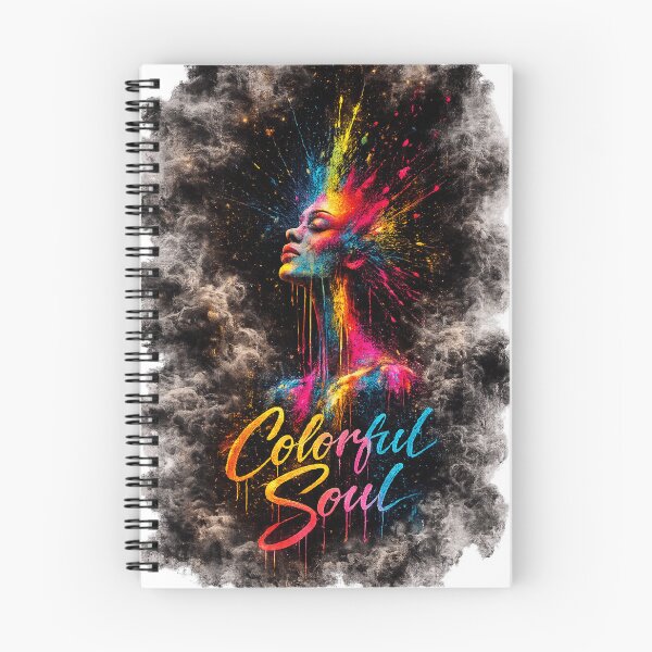 Item preview, colorful soul in modern art designed and sold by Trailora.