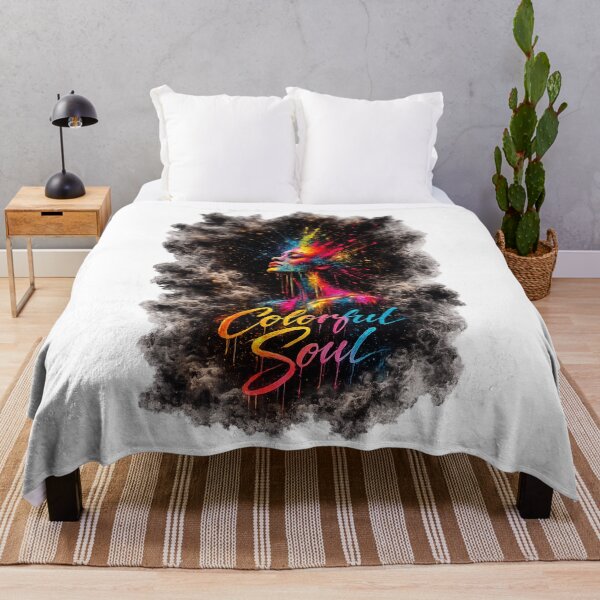 Item preview, colorful soul in modern art designed and sold by Trailora.