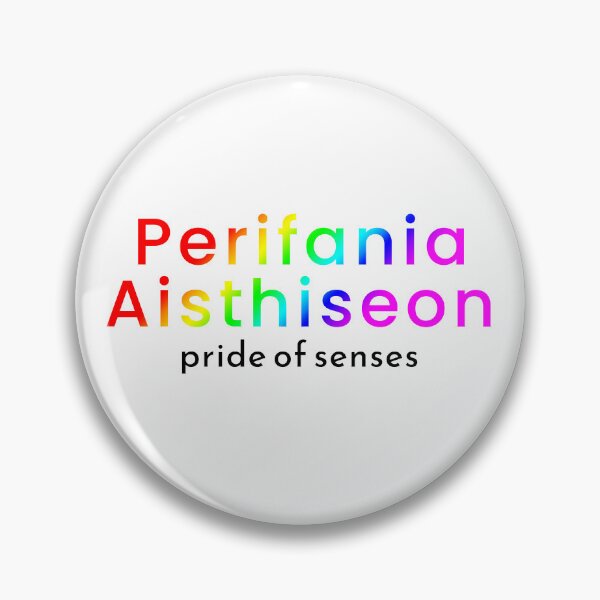Item preview, Sensory Pride: Perifania Aisthiseon designed and sold by neuromixart.