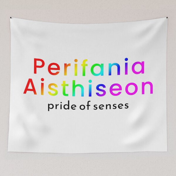 Item preview, Sensory Pride: Perifania Aisthiseon designed and sold by neuromixart.