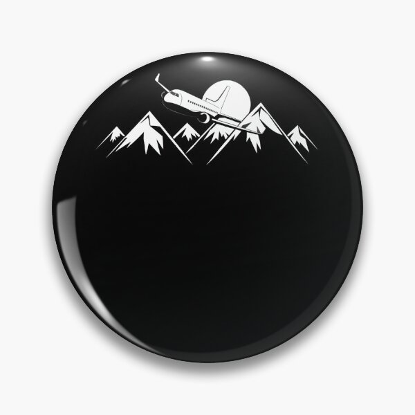 Item preview, Mountain Airplane Silhouette designed and sold by SiarheiYur.