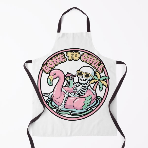 Item preview, Skeleton Flamingo Float in the pool designed and sold by MisteryDesigner.