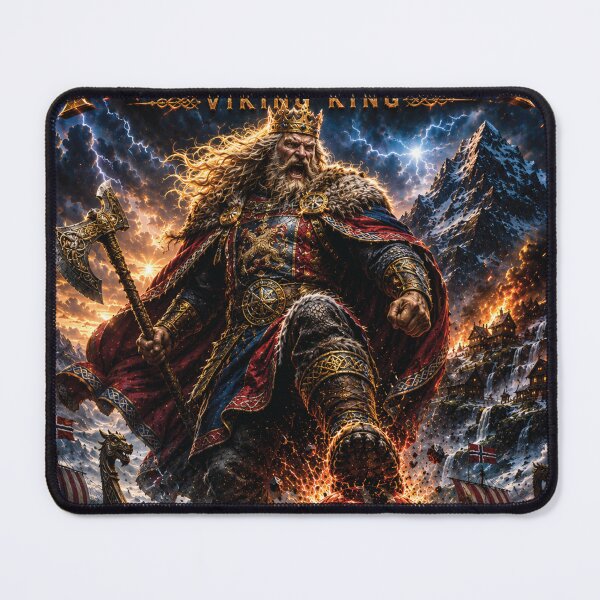 Item preview, Norway Viking King | World Cup Warriors 2026 Fan Art designed and sold by batcoprod.