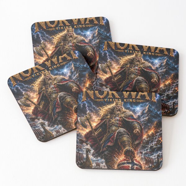 Item preview, Norway Viking King | World Cup Warriors 2026 Fan Art designed and sold by batcoprod.