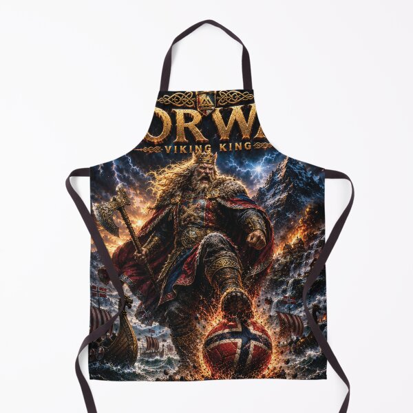Item preview, Norway Viking King | World Cup Warriors 2026 Fan Art designed and sold by batcoprod.