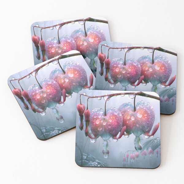 Item preview, The Luminescent Dewdrop Hearts designed and sold by bloorose.
