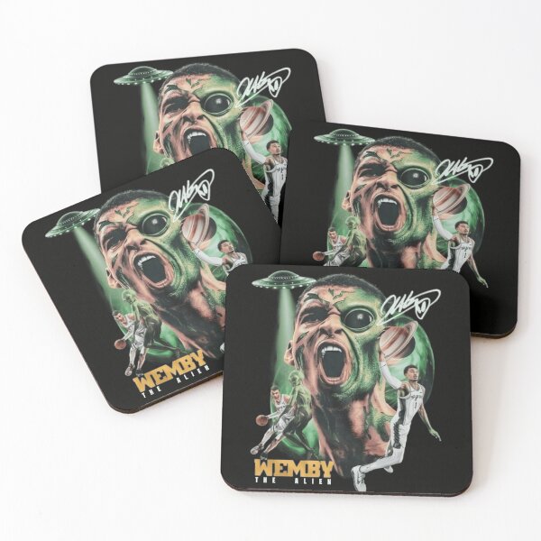 Item preview, Victor Wembanyama "Wemby The Alien" Signature designed and sold by Soceitiz.