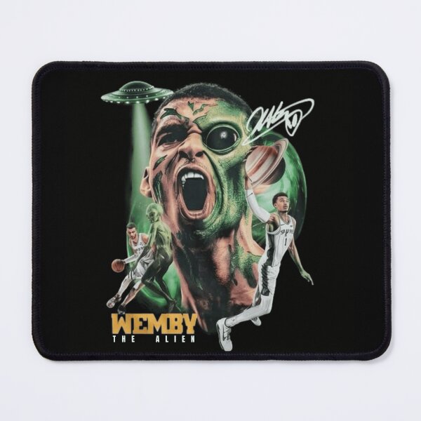 Item preview, Victor Wembanyama "Wemby The Alien" Signature designed and sold by Soceitiz.