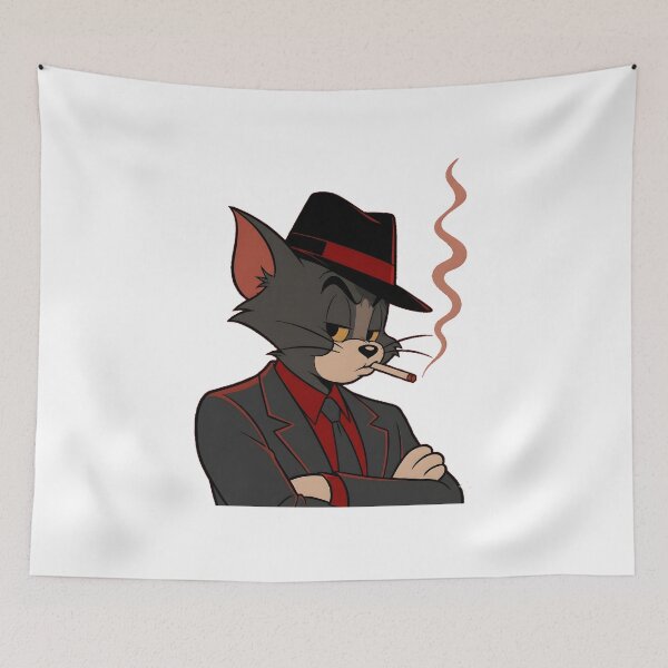 Item preview, Tom's Noir Jazz Cat designed and sold by Golden Reels.