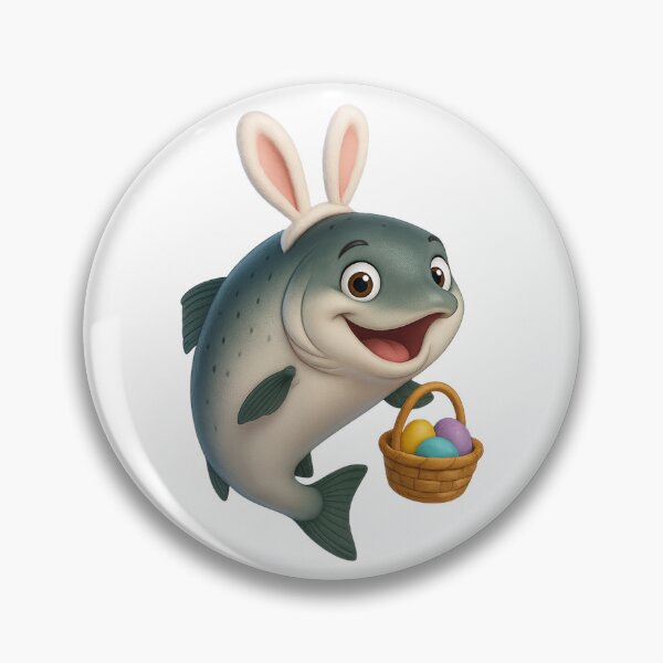 Item preview, Easter Chinook Salmon designed and sold by Sillytoe.