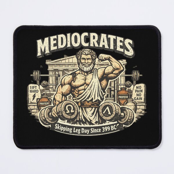 Item preview, Philosopher Skipping Leg Day designed and sold by HiPatti.