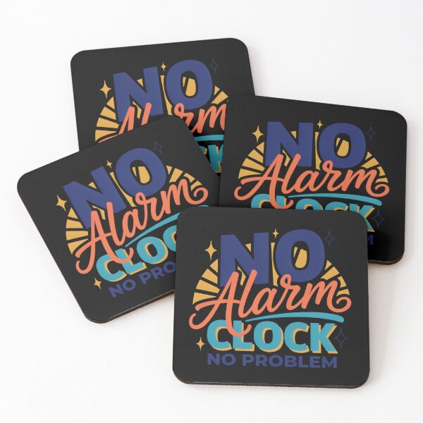 Item preview, No Alarm Clock No Problem Funny Retirement T-Shirt | Retired Life Gift designed and sold by GiftLore Studio.