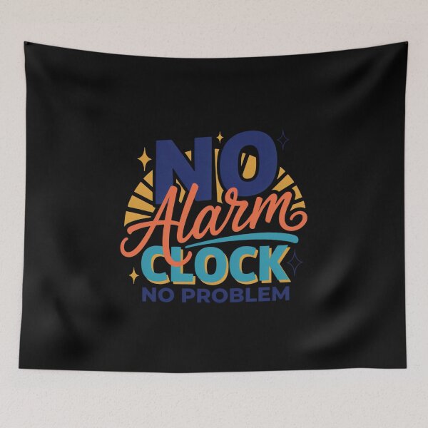 Item preview, No Alarm Clock No Problem Funny Retirement T-Shirt | Retired Life Gift designed and sold by GiftLore Studio.