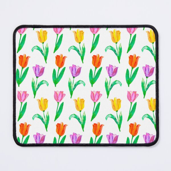 Item preview, Watercolor Tulip Pattern designed and sold by rdg-designs.