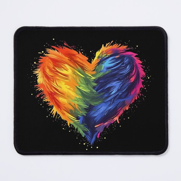 Item preview, Pride Month Rainbow Heart designed and sold by EfiKrios.