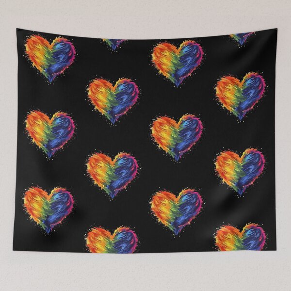 Item preview, Pride Month Rainbow Heart designed and sold by EfiKrios.