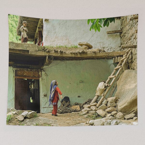 Item preview, Everyday Moments in Village Life designed and sold by Kemet Aura.