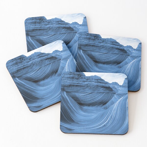 Item preview, Fantasy Blue Exotic Rock Canyon Artistic Photo  designed and sold by DEC02.
