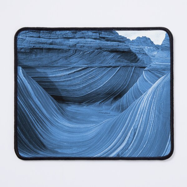 Item preview, Fantasy Blue Exotic Rock Canyon Artistic Photo  designed and sold by DEC02.