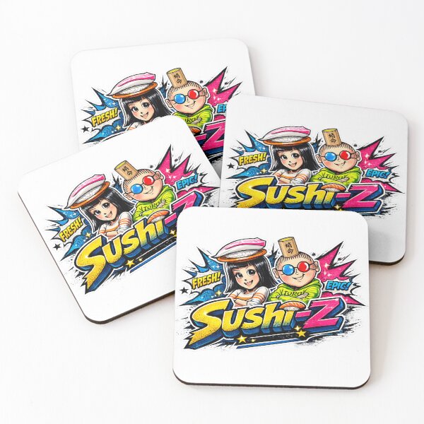 Item preview, Sushi-Z: The Fresh & Epic Vibe You Need designed and sold by Surreal Characters & Cute Pups.