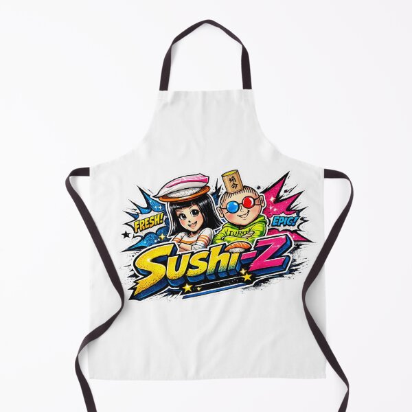 Item preview, Sushi-Z: The Fresh & Epic Vibe You Need designed and sold by Surreal Characters & Cute Pups.